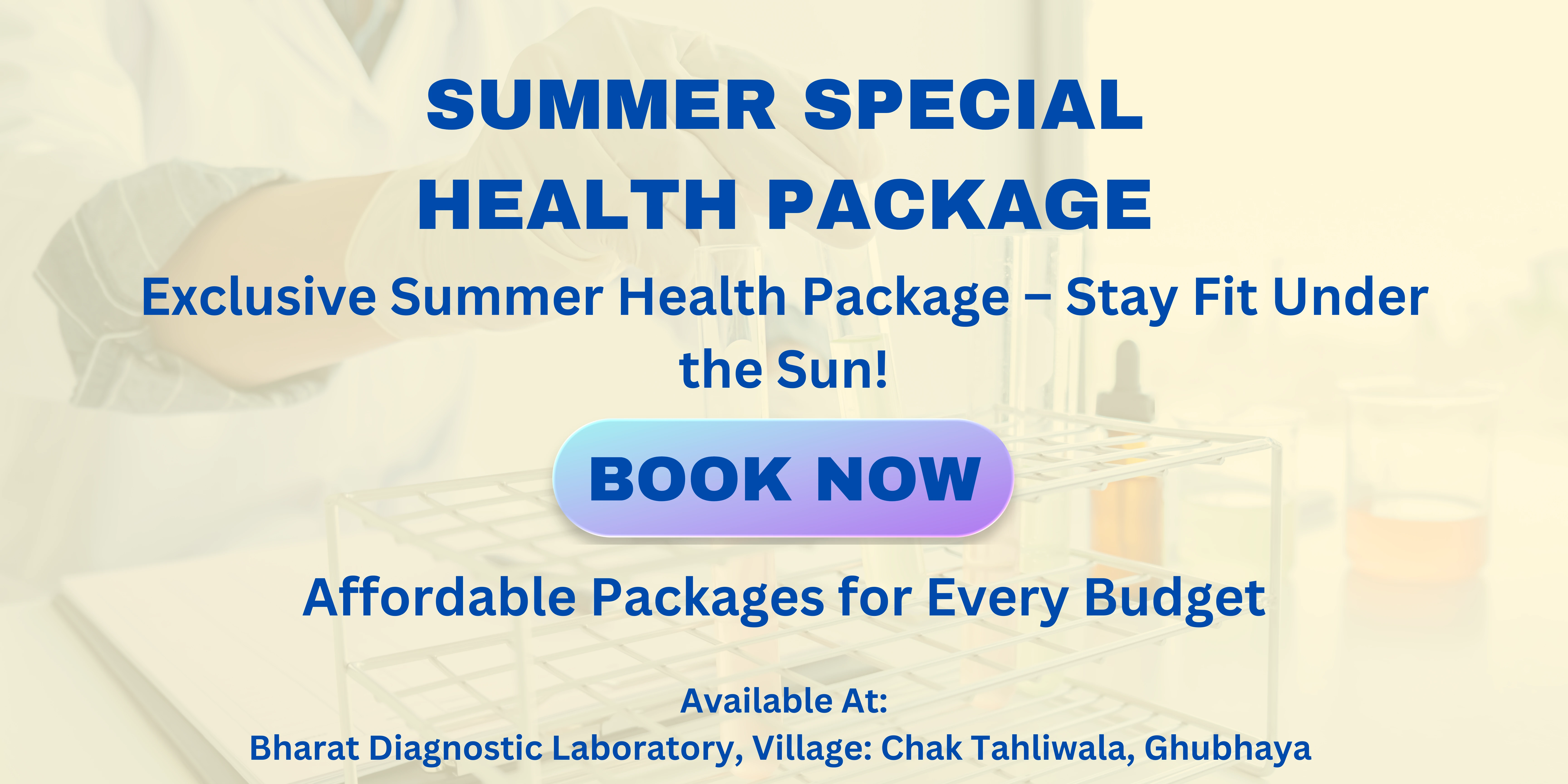 Summer Special Health Package